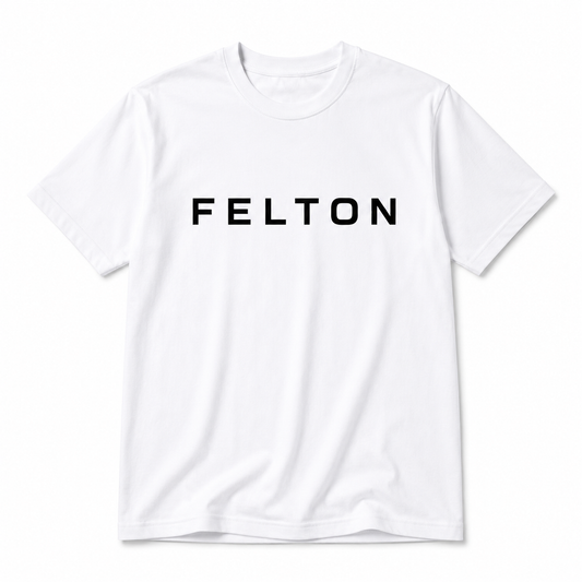 FELTON Performance Unisex Tee White Edition